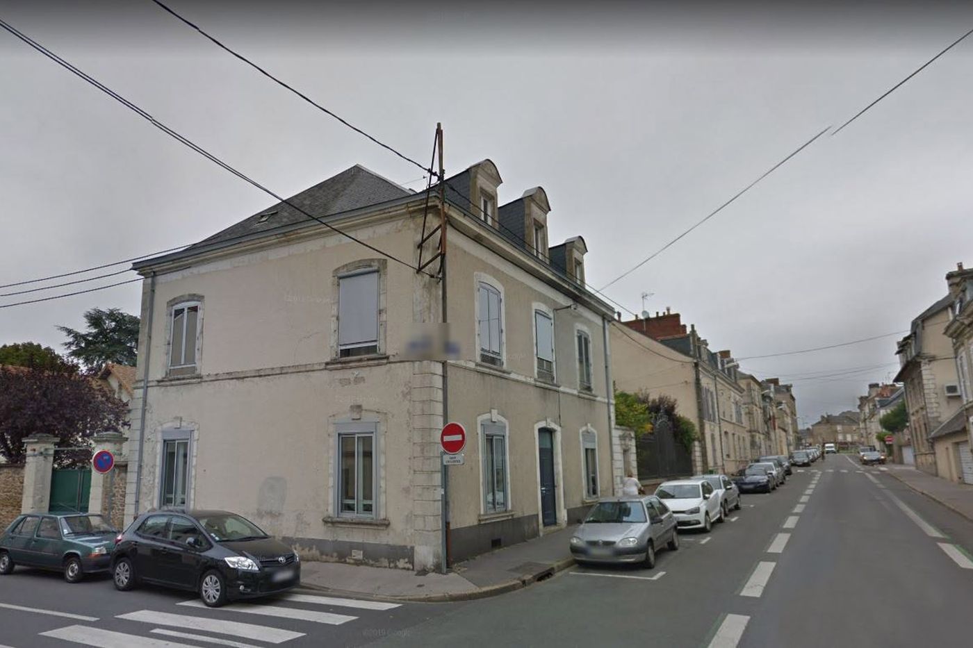 Le même immeuble avant surélévation